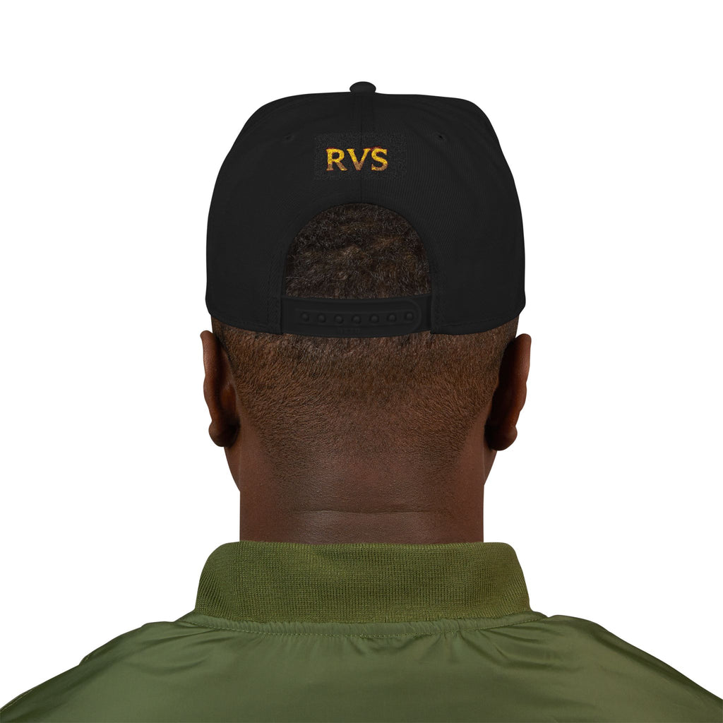RouteVora Solutions Premium Snapback Cap – Stay Locked Edition