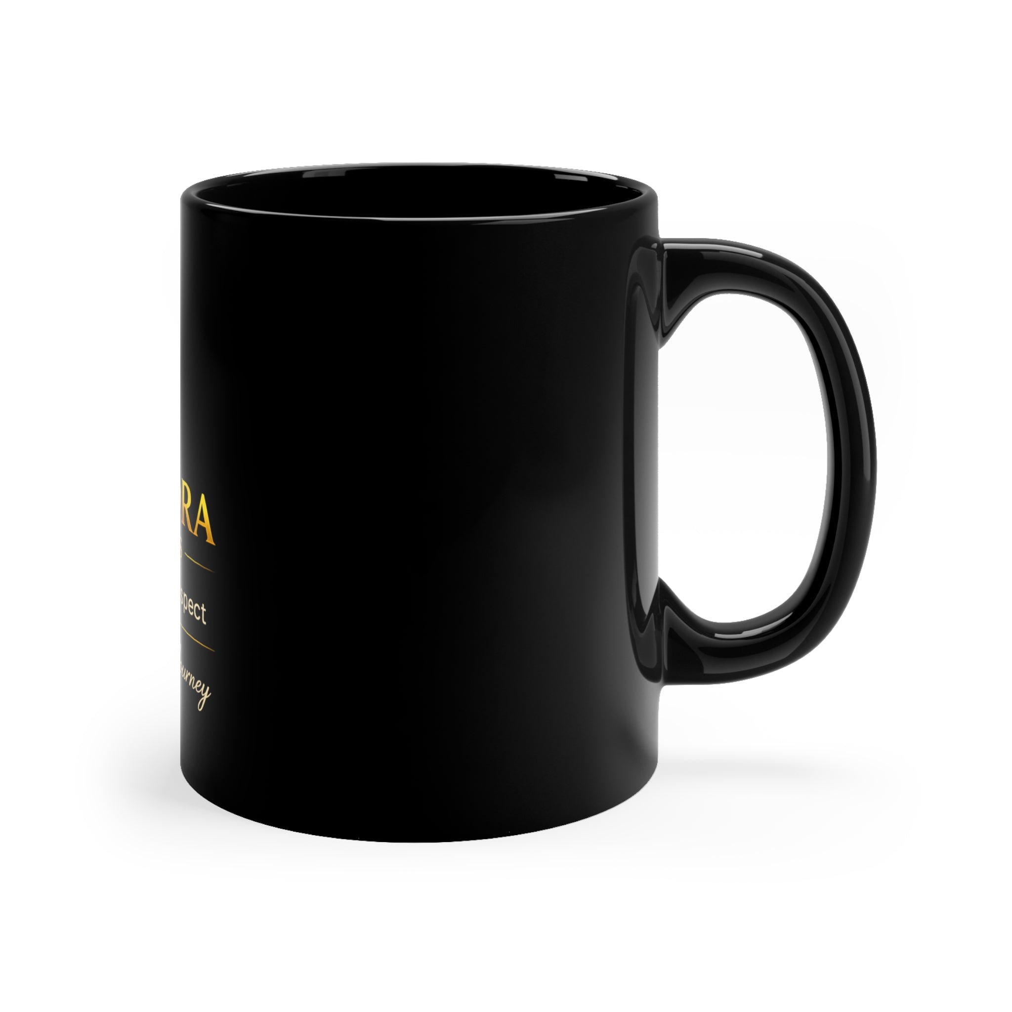 RouteVora Solutions Black Coffee Mug 11oz |Courier & Logistics Gift Mug
