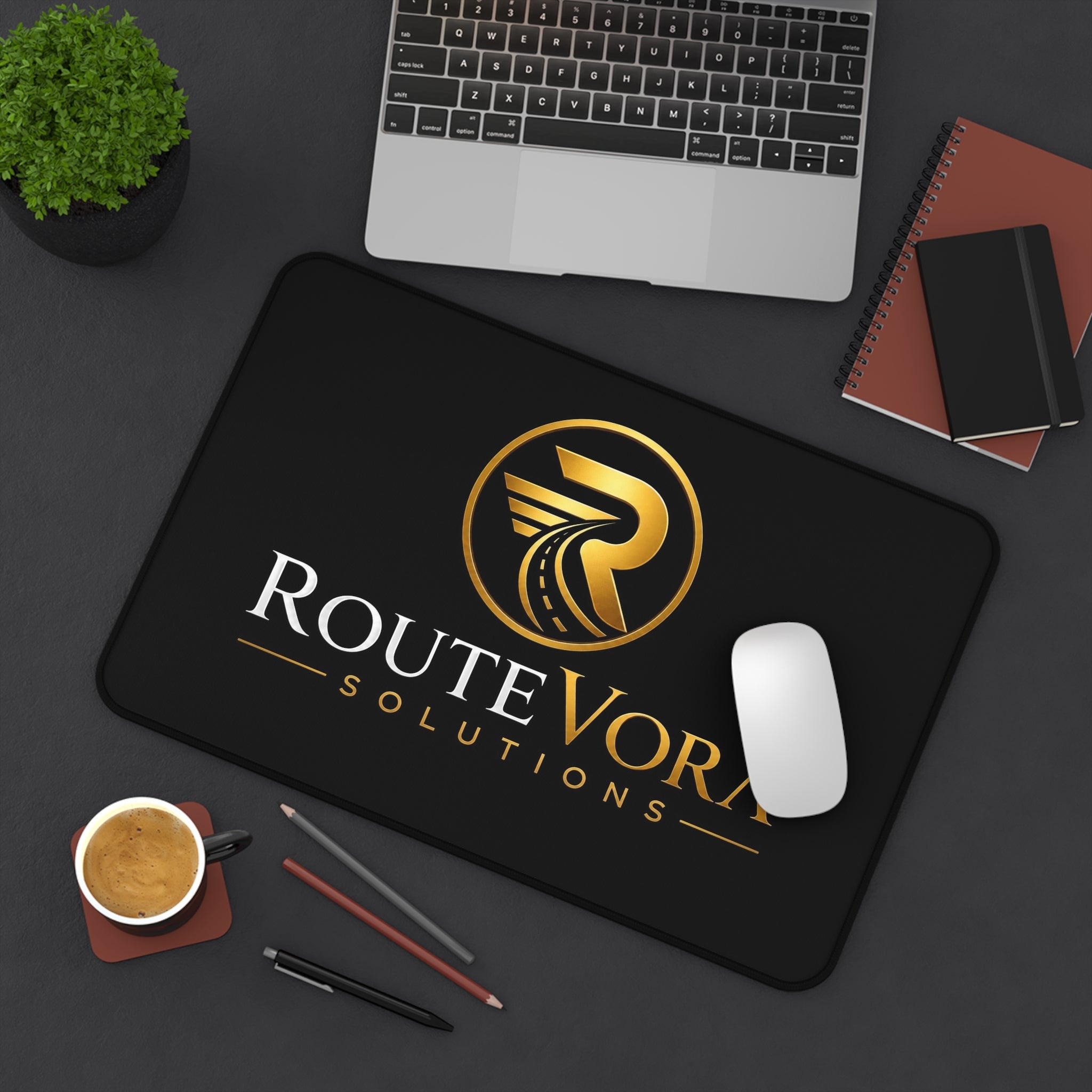 RouteVora Solutions Premium Desk Mat