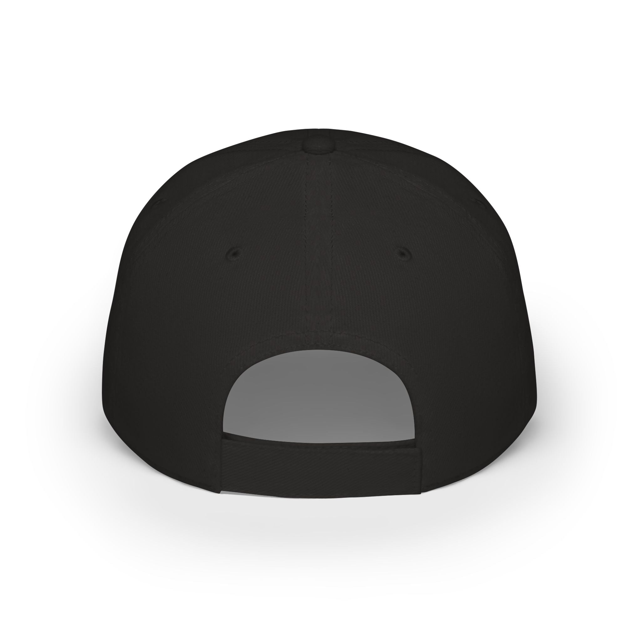 RouteVora Logo Baseball Cap — Low Profile White Adjustable Hat