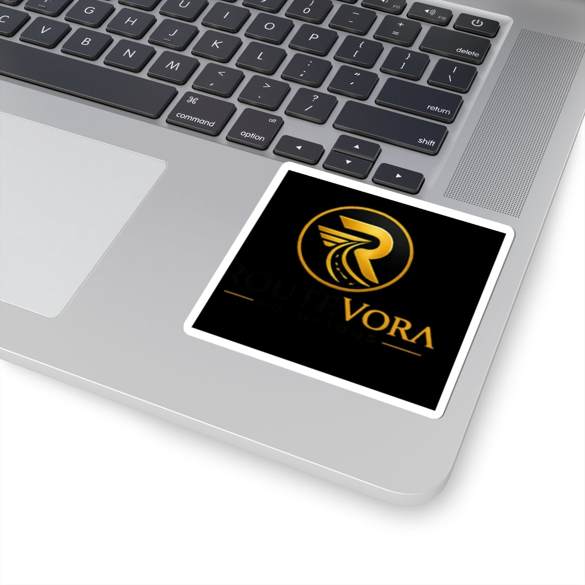RouteVora Logo Kiss-Cut Sticker – Premium Delivery & Logistics Brand Decal