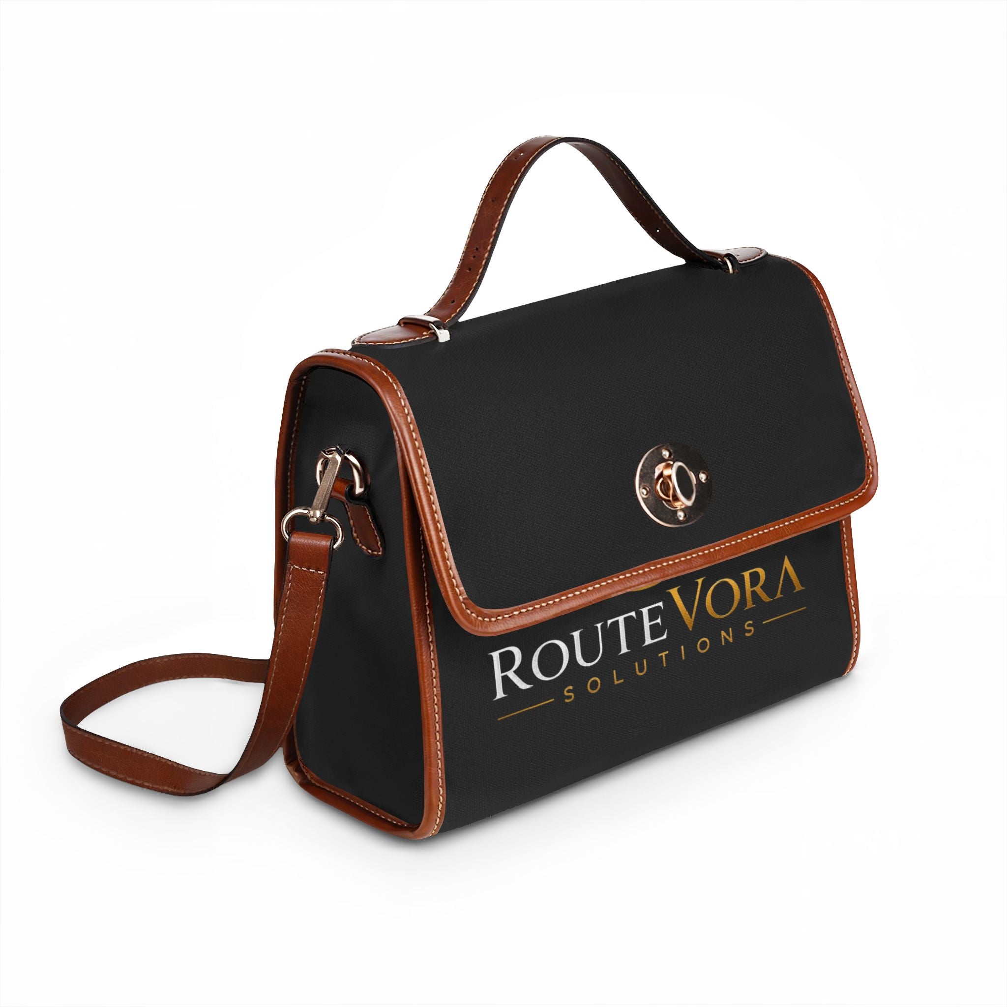 RouteVora™ Stay Locked Waterproof Canvas Travel Bag