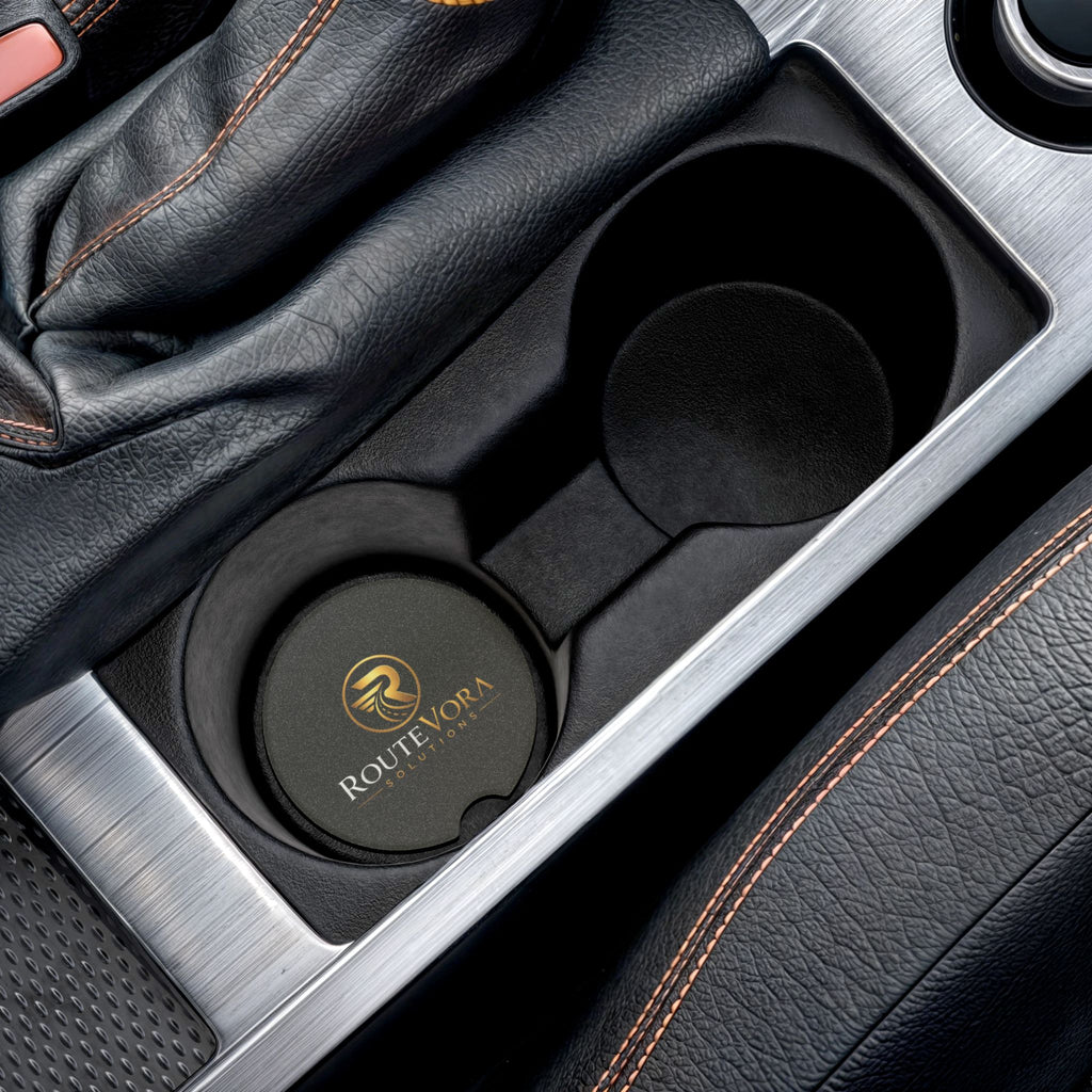 RouteVora Solutions Premium Car Coaster