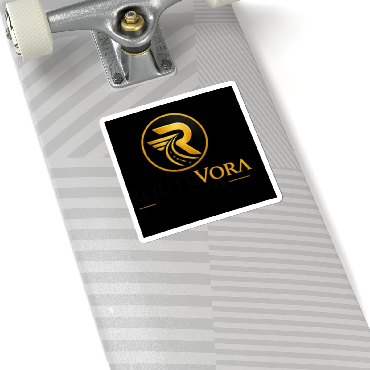 RouteVora Logo Kiss-Cut Sticker – Premium Delivery & Logistics Brand Decal