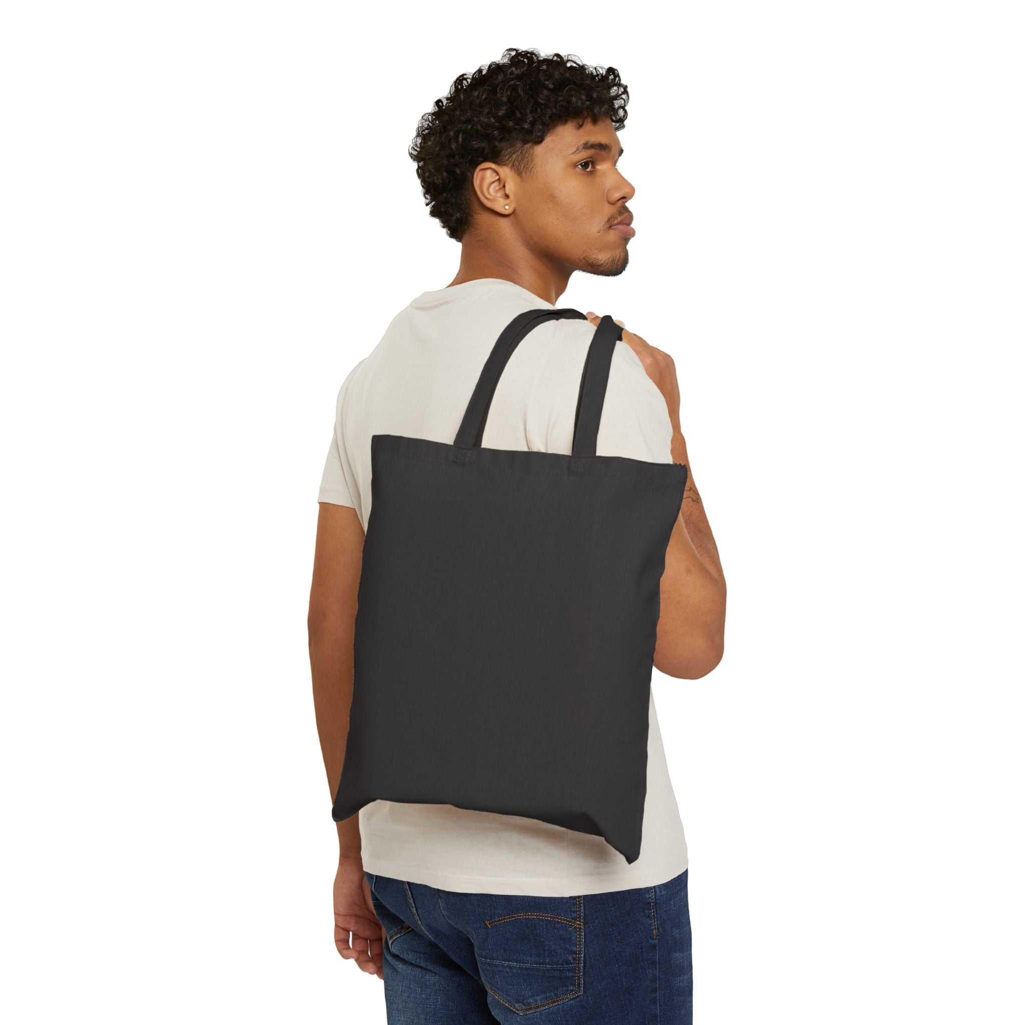 RouteVora Cotton Canvas Tote Bag Eco-Friendly Reusable Shopping Tote