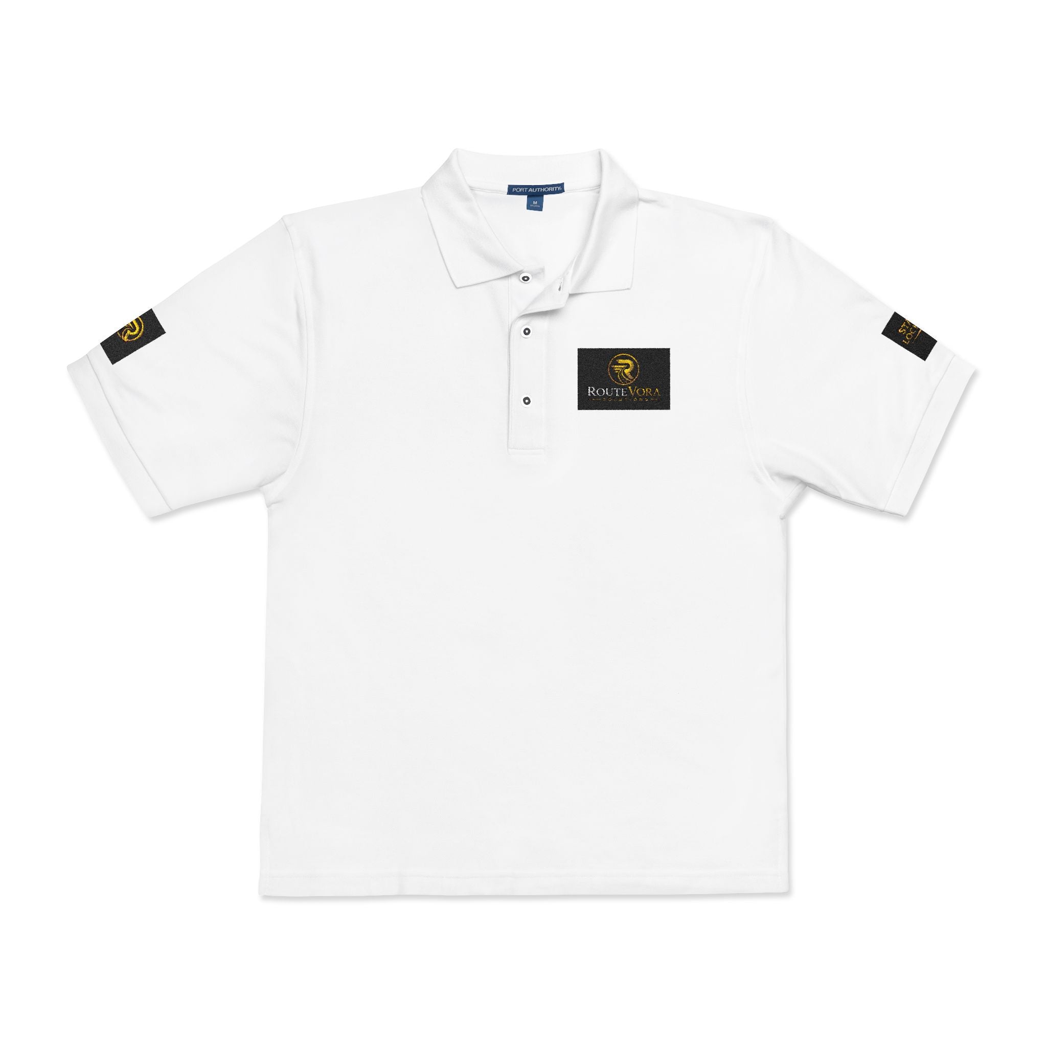 RouteVora Solutions Embroidered Polo Shirt – Transportation, Courier & Logistics