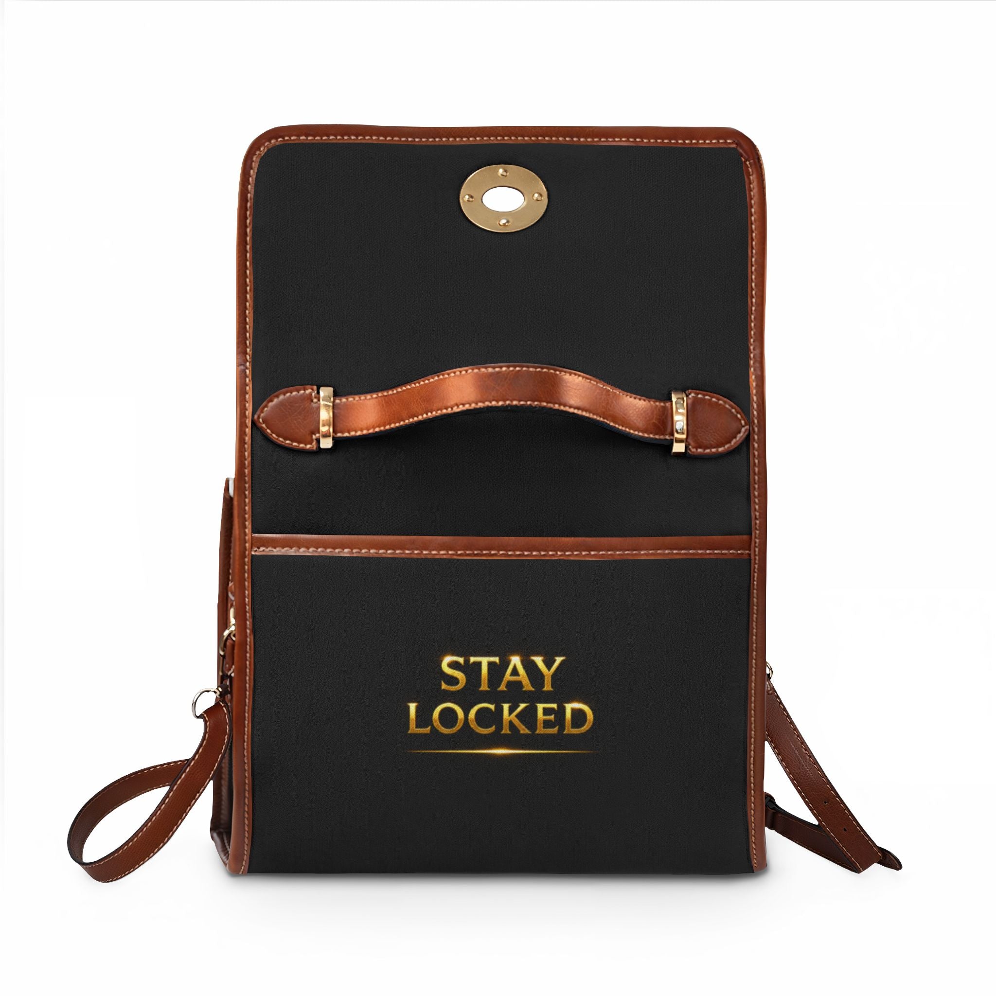 RouteVora™ Stay Locked Waterproof Canvas Travel Bag