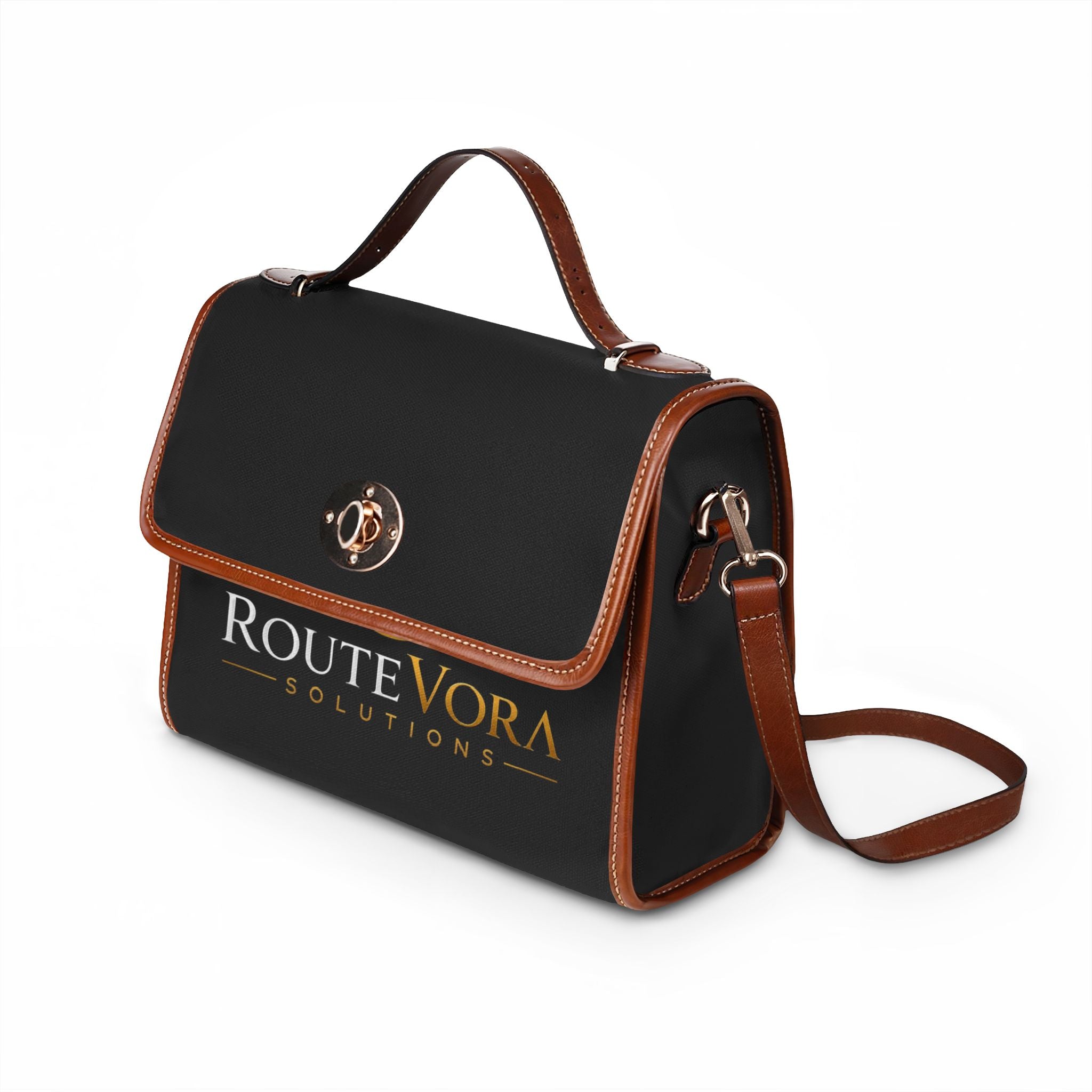 RouteVora™ Stay Locked Waterproof Canvas Travel Bag